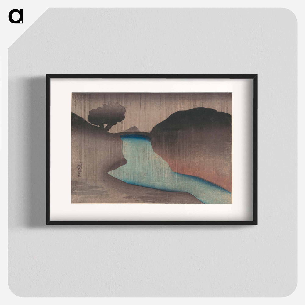 アートポスター-Ochanomizu in the Rain - 歌川 国芳 Poster.