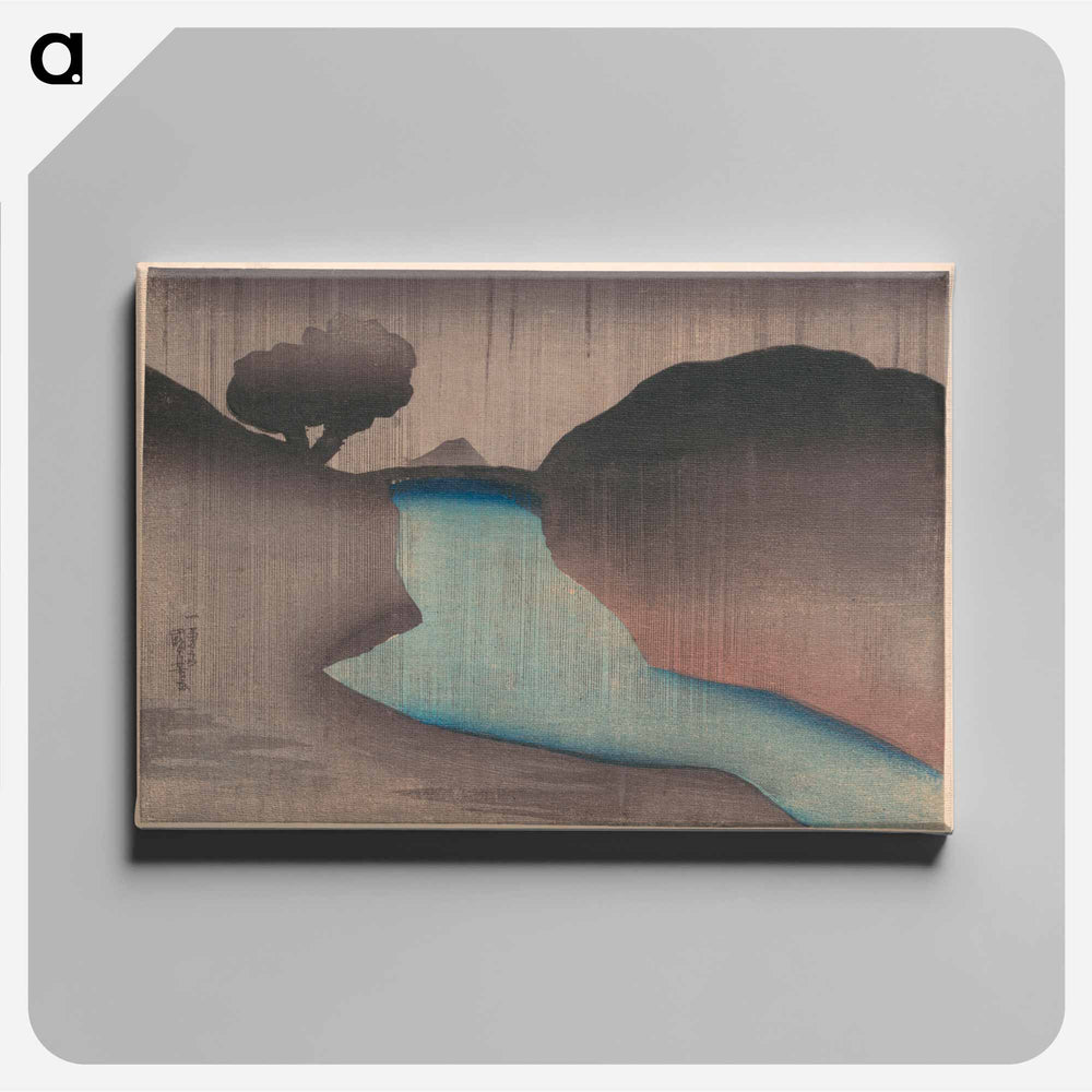 Ochanomizu in the Rain - 歌川 国芳 Canvas.