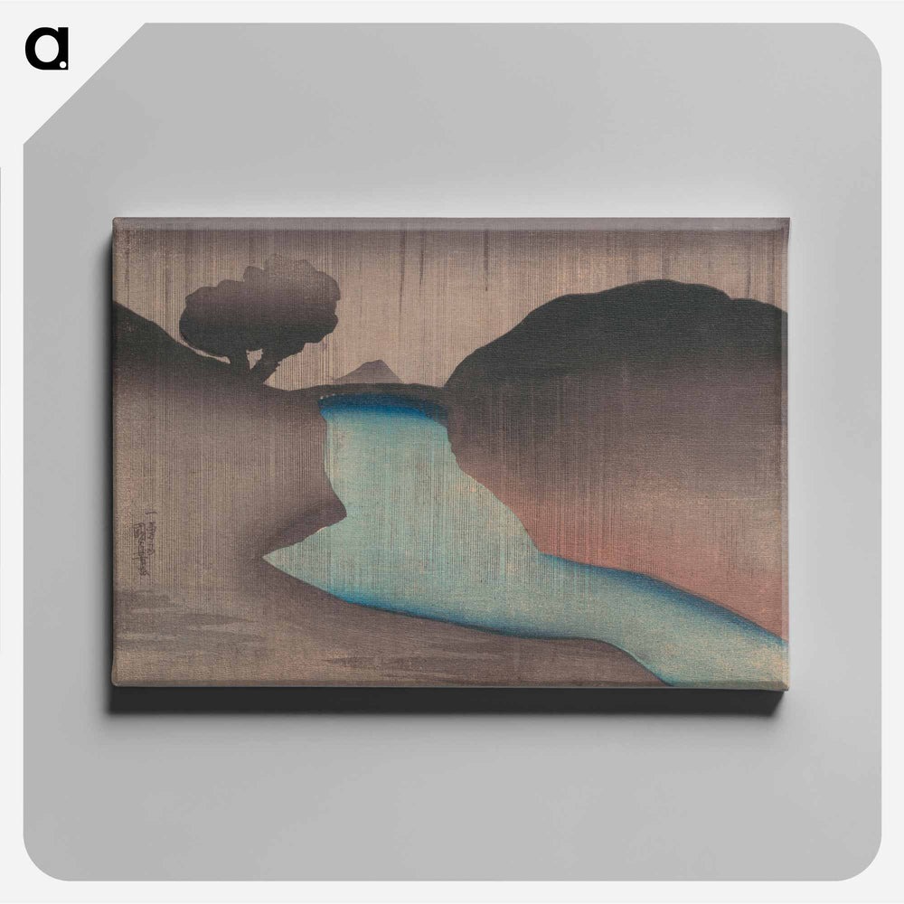 アートパネル-Ochanomizu in the Rain - 歌川 国芳 Canvas.