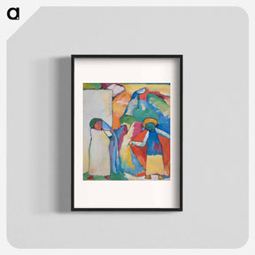 アートポスター-Improvisation 6 - ワシリー カンディンスキー Poster.