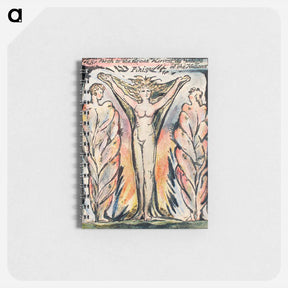 アートメモ帳-To go forth to the Great Harvest from Milton: a Poem, To Justify the Ways of God to Men - ウィリアム ブレイク Memo.