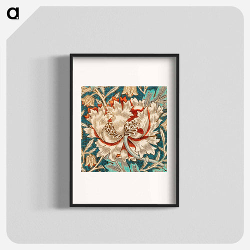 Honeysuckle - ウィリアム モリス Poster.