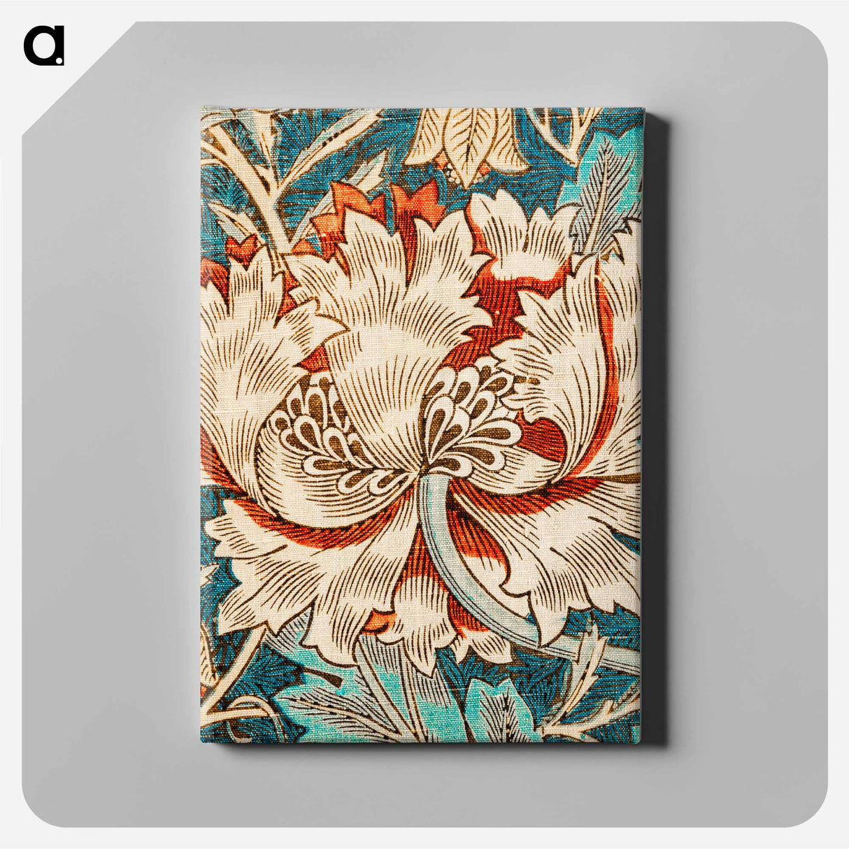 Honeysuckle - William Morris Canvas.