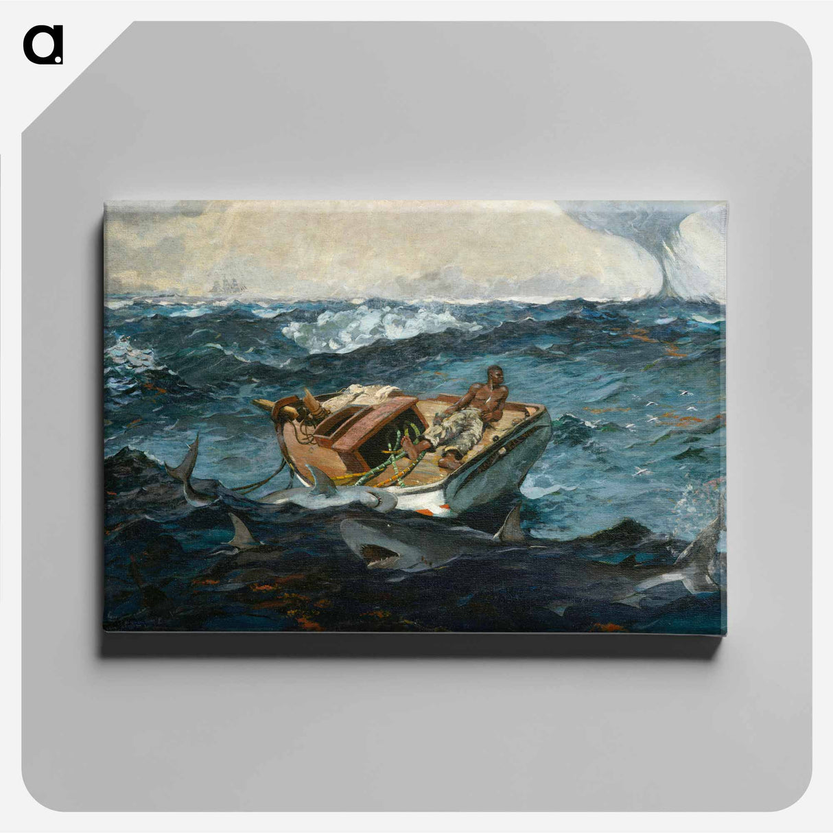 The Gulf Stream - Winslow Homer Canvas.