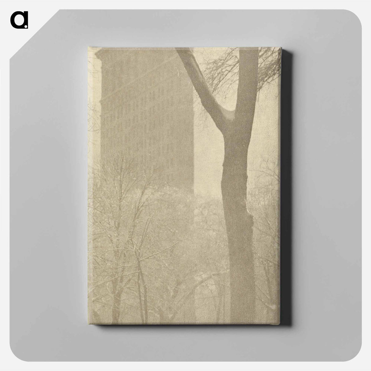 The "Flat-iron" - アルフレッド スティーグリッツ Canvas.