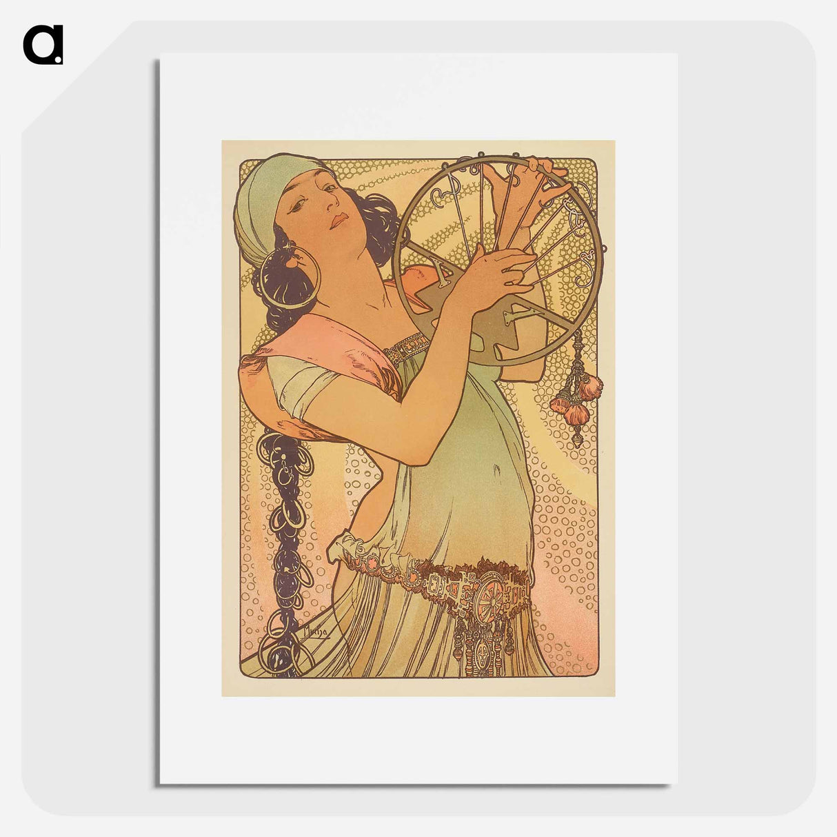 Salomé - Alphonse Mucha Poster.