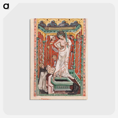 アートポストカード-Christ as the Man of Sorrows
 - バーンズ・コレクション Postcard.