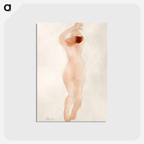 アートポストカード-Caresse: moi danc, chéri
 - クリーブランド美術館 Postcard.