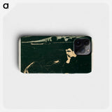 Melancholy III - Edvard Munch Phone Case.