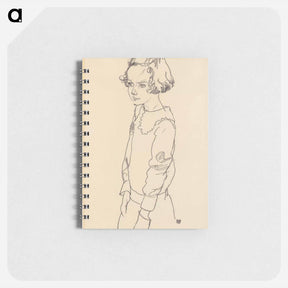 アートメモ帳-Portrait of Maria Steiner - エゴン シーレ Memo.