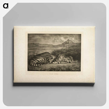 イエロー - ウジェーヌ ドラクロワ Canvas.