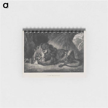 Bengal Tiger - ウジェーヌ ドラクロワ Memo.