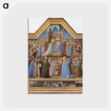 Coronation of the Virgin - フラ アンジェリコ Postcard.