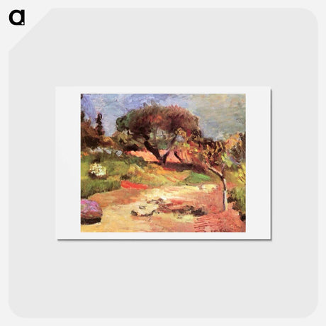 アートポストカード-Corsican Landscape - アンリ マティス Postcard.