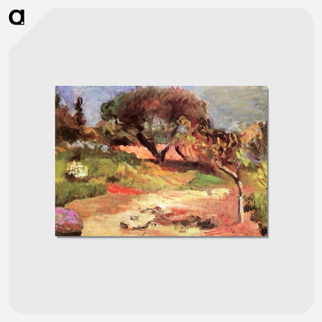 アートポストカード-Corsican Landscape - アンリ マティス Postcard.