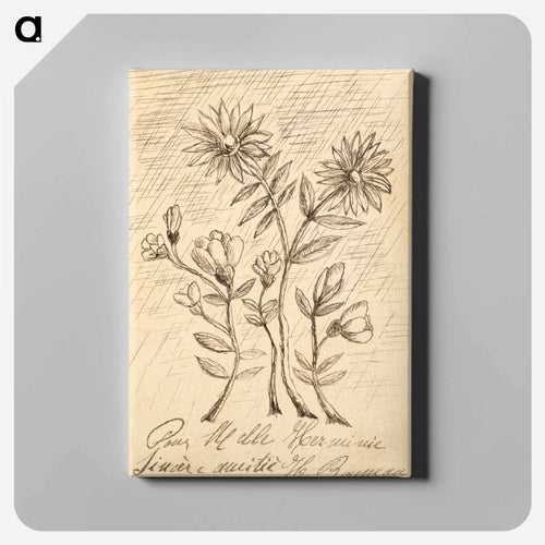 Oak Branch - Henri Rousseau Canvas.