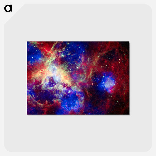 Tarantula Nebula Composite
 - ハッブル画像 Postcard.