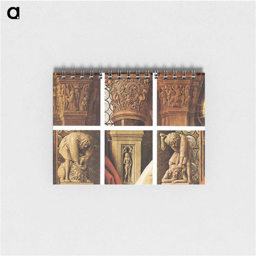 The Madonna of Canon van der Paele (detail) - ヤン ファン エイク Memo.