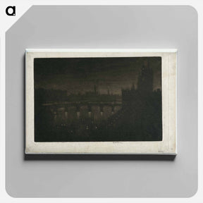アートパネル-Westminster, evening
 - ジョセフ ペネル Canvas.