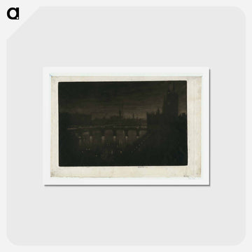 Westminster, evening
 - ジョセフ ペネル Postcard.