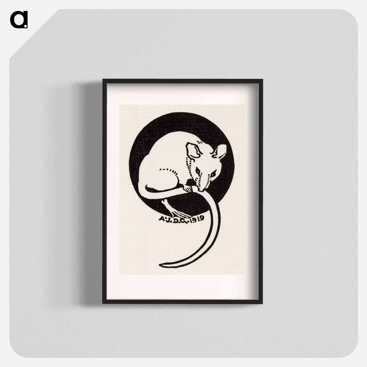 Mouse - Julie de Grague Poster.