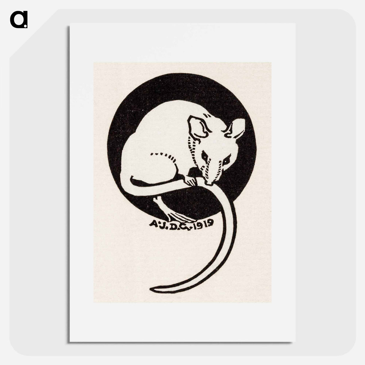 Mouse - Julie de Grague Poster.