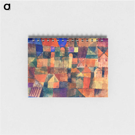 アートメモ帳-City with the Three Domes
 - バーゼル美術館 Memo.