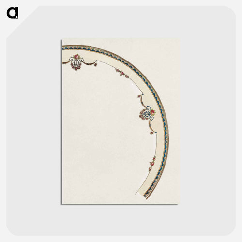 Design for a Plate
 - ノリタケ工場 Postcard.