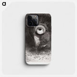 There Was Perhaps a First Vision Attempted by the Flower - Odilon Redon Phone Case.