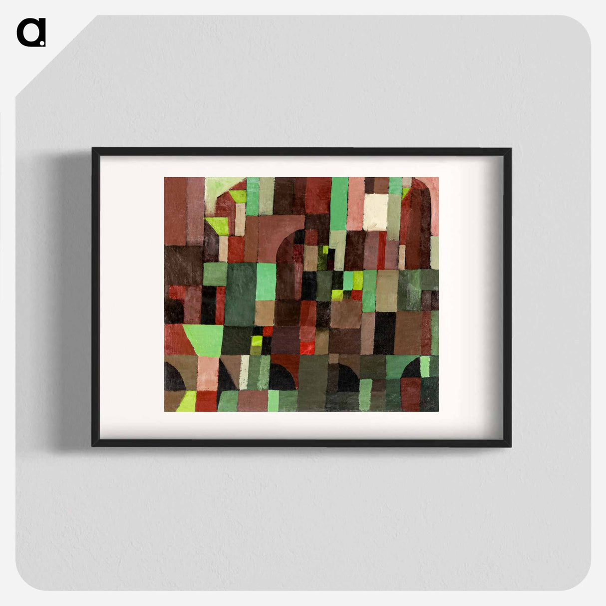 Red and Green Architecture
 - パウル クレー Poster.