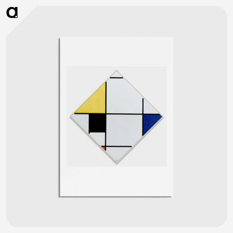 1-56_Piet-Mondrian_hagaki