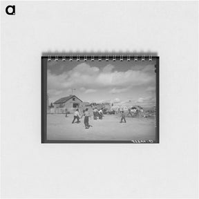 アートメモ帳-Santa Claus, California
 - ラッセル リー Memo.