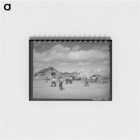 アートメモ帳-Santa Claus, California
 - ラッセル リー Memo.