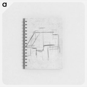 アートメモ帳-Composition (The Cow) - テオ ファン ドゥースブルフ Memo.