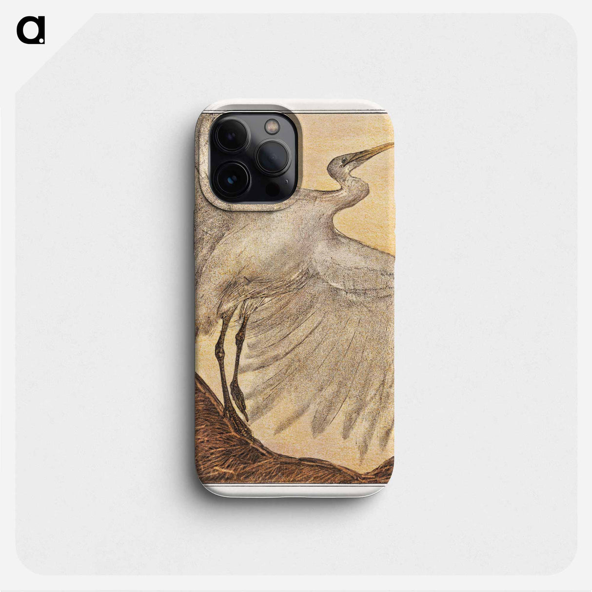 Zilverreiger - Theo van Hoytema Phone Case.