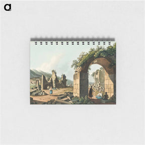 アートメモ帳-Ruins of the Baths at Ephesus - オスマン帝国領内の景色 Memo.