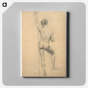 アートパネル-Male Academy Nude
 - ウィーン博物館 Canvas.