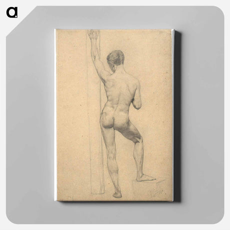 アートパネル-Male Academy Nude
 - ウィーン博物館 Canvas.