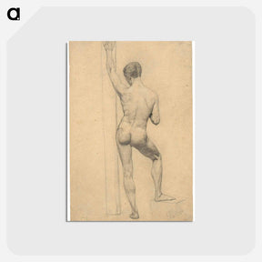 アートポストカード-Male Academy Nude
 - ウィーン博物館 Postcard.
