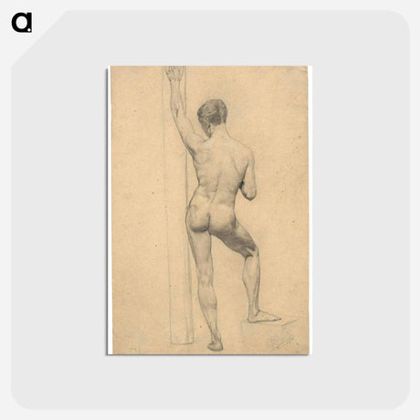 アートポストカード-Male Academy Nude
 - ウィーン博物館 Postcard.