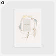 アートポストカード-The Poems of Thomas Gray, Design 23, "A Long Story." - ウィリアム ブレイク Postcard.