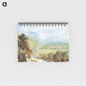 アートメモ帳-Ingleborough From The Terrace Of Hornby Castle - ウィリアム ターナー Memo.