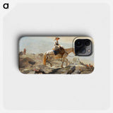 The Bridle Path, White Mountains - ウィンスロー ホーマー Phone Case.