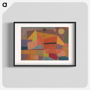 アートポスター-Heitere Gebirgslandschaft (Joyful Mountain Landscape)
 - イェール大学アートギャラリー Poster.