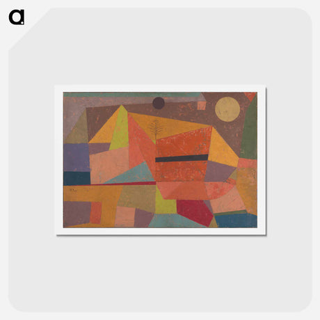 アートポストカード-Heitere Gebirgslandschaft (Joyful Mountain Landscape)
 - イェール大学アートギャラリー Postcard.