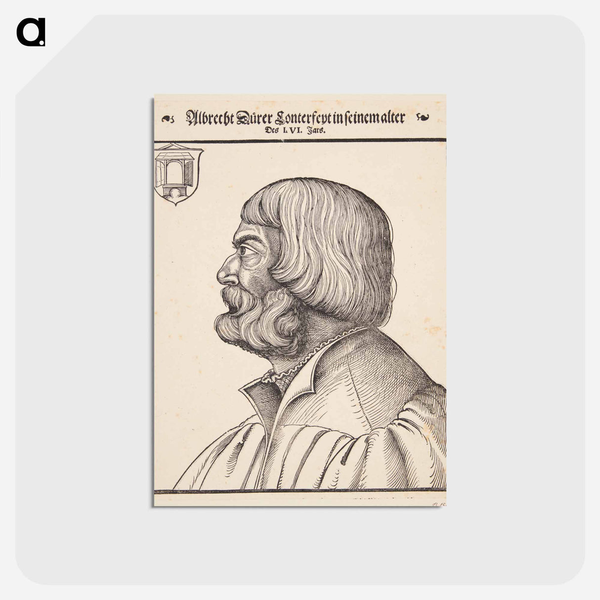 アートポストカード-Albrecht Dürer - アルブレヒト デューラー Postcard.