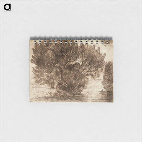 アートメモ帳-Green shore - アルフレッド ウィリアム フィンチ Memo.