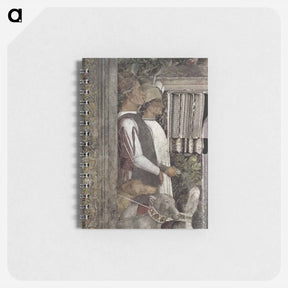 アートメモ帳-Scene waitingservant with dogs(fragment) - アンドレア マンテーニャ Memo.
