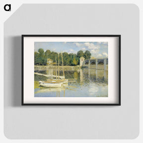 アートポスター-The Argenteuil Bridge - クロード モネ Poster.
