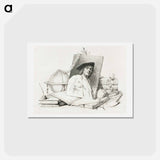 アートポストカード-Cornelis Ploos van Amstel
 - コルネリス プロース ファン アムステル Postcard.
